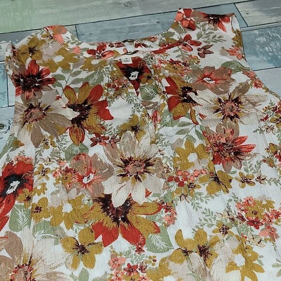 ee:some Floral Print Dress Small - Picture 2 of 4